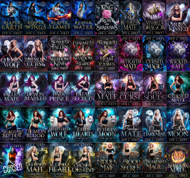 Artifact Reaper Saga Series & more by Jen L Grey ~ 40 MP3 AUDIOBOOK COLLECTION