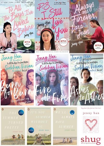 To All the Boys I've Loved Before Series & more by Jenny Han ~ 10 MP3 AUDIOBOOK COLLECTION