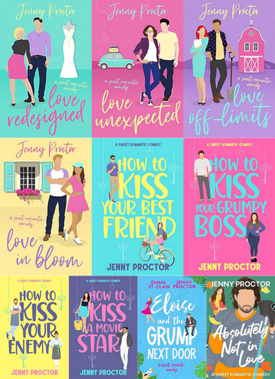 Some Kind of Love Series & more by Jenny Proctor ~ 10 MP3 AUDIOBOOK COLLECTION