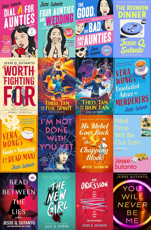 Aunties Series & more by Jesse Q Sutanto ~ 16 MP3 AUDIOBOOK COLLECTION