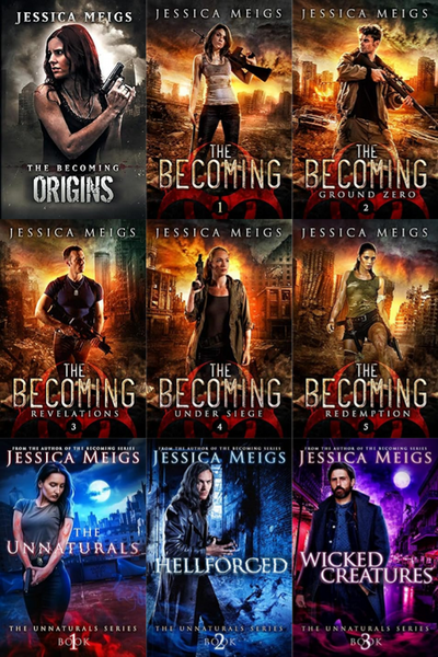 The Becoming Series & more by Jessica Meigs ~ 9 MP3 AUDIOBOOK COLLECTION