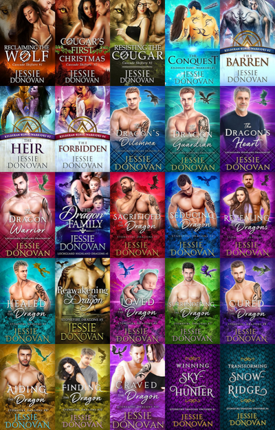 Cascade Shifters Trilogy Series & more by Jessie Donovan ~ 25 MP3 AUDIOBOOK COLLECTION