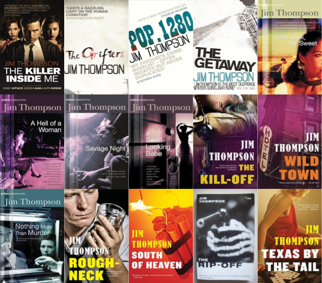 Jim Thompson ~ 15 MP3 AUDIOBOOK COLLECTION