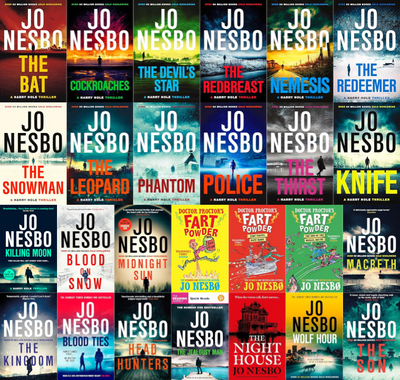 Harry Hole Series & more by Jo Nesbø ~ 28 MP3 AUDIOBOOK COLLECTION