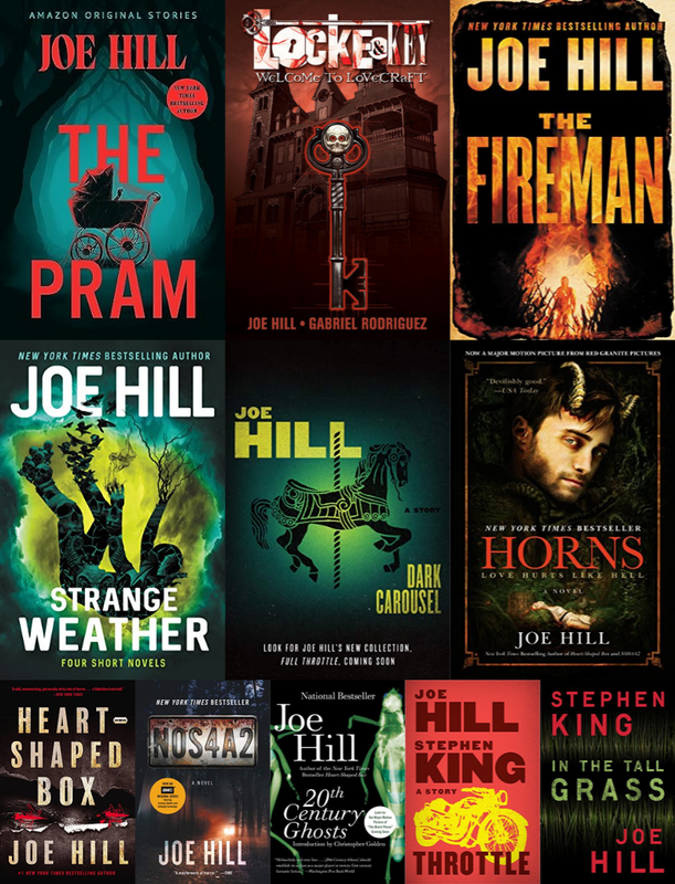 Joe Hill ~ 12 MP3 AUDIOBOOK COLLECTION