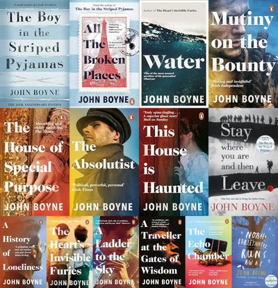 Boy in the Striped Pyjamas Series & more by John Boyne ~ 14 MP3 AUDIOBOOK COLLECTION