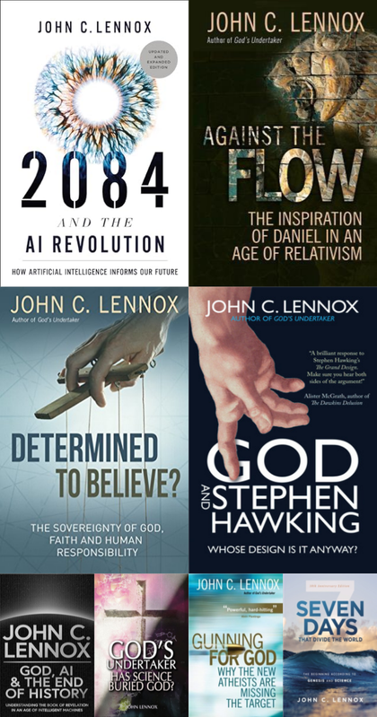 John C Lennox ~ 8 MP3 AUDIOBOOK COLLECTION