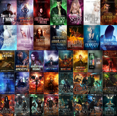 Overworld Chronicles Series & more by John Corwin ~ 40 MP3 AUDIOBOOK COLLECTION