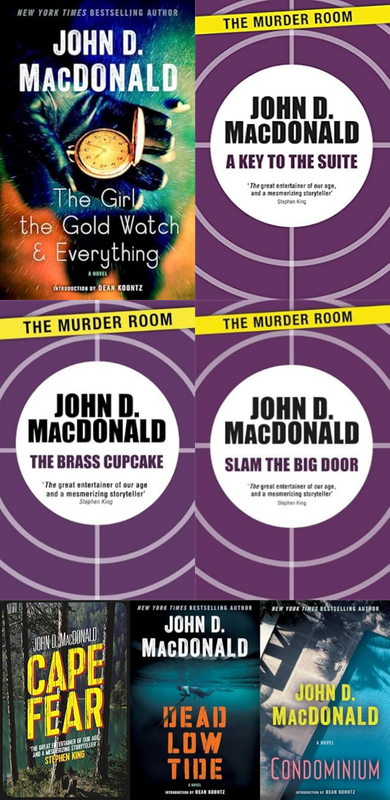 John D. MacDonald ~ 7 MP3 AUDIOBOOK COLLECTION