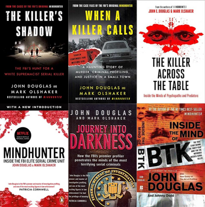 Cases of the FBI’s Original Mindhunter Series & more by John E. Douglas ~ 8 MP3 AUDIOBOOK COLLECTION