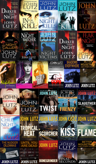 Frank Quinn Series & more by John Lutz ~ 31 MP3 AUDIOBOOK COLLECTION