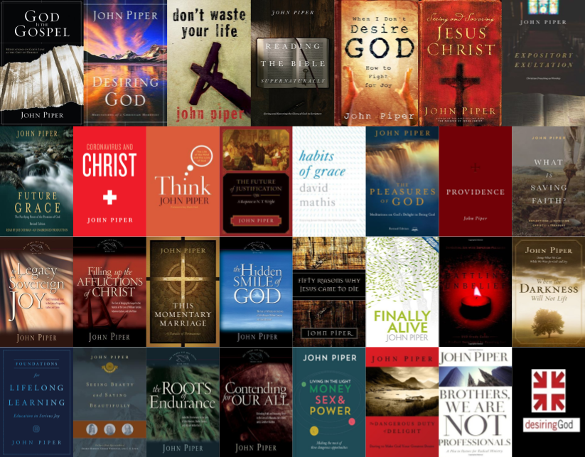 John Piper ~ 32 MP3 AUDIOBOOK COLLECTION