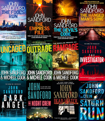 Kidd and LuEllen Series & more by John Sandford ~ 12 MP3 AUDIOBOOK COLLECTION