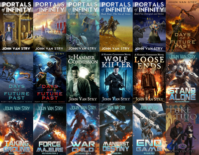 Portals of Infinity Series & more by John Van Stry ~ 18 MP3 AUDIOBOOK COLLECTION