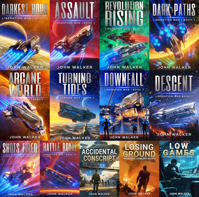 Liberation War Series & more by John Walker ~ 13 MP3 AUDIOBOOK COLLECTION