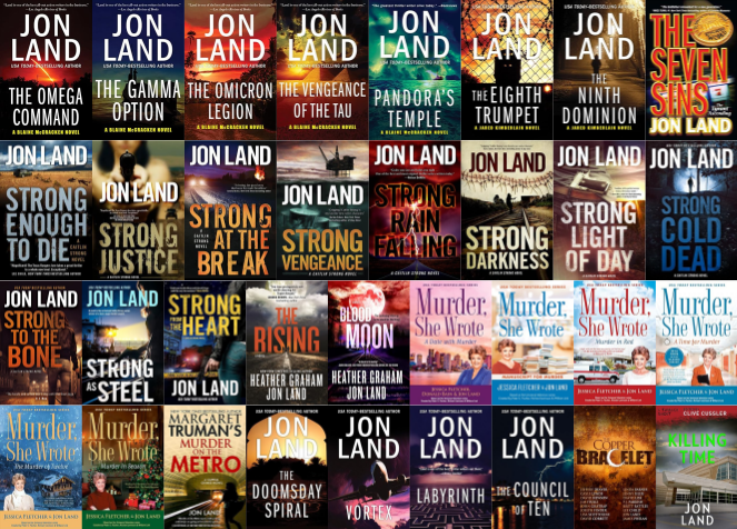 Blaine McCracken Series & more by Jon Land ~ 33 MP3 AUDIOBOOK COLLECTION