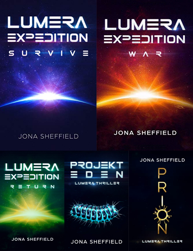 Lumera Expedition Series by Jona Sheffield ~ 5 MP3 AUDIOBOOK COLLECTION