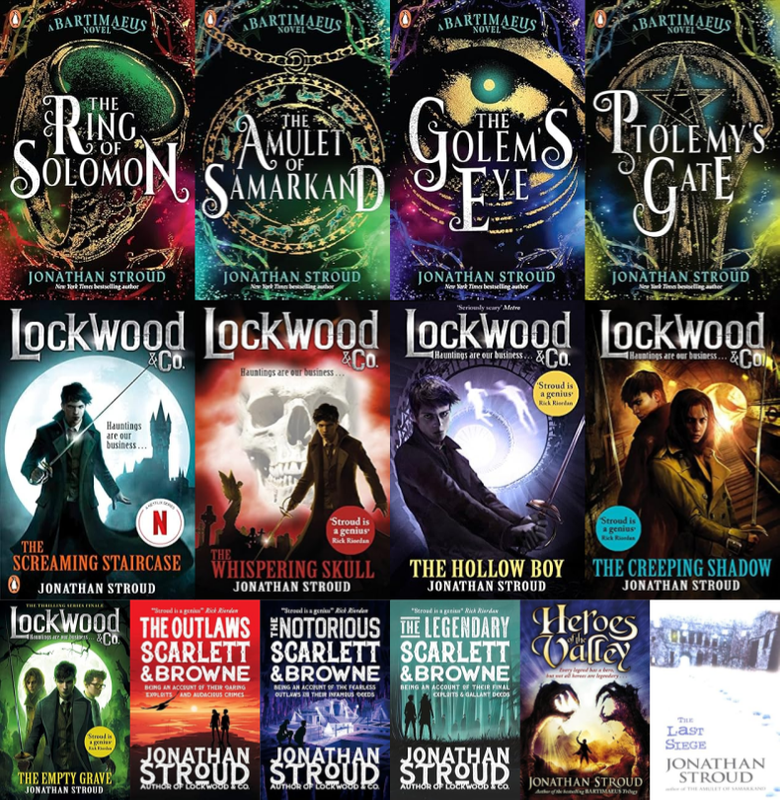 Bartimaeus Series & more by Jonathan Stroud ~ 14 MP3 AUDIOBOOK COLLECTION