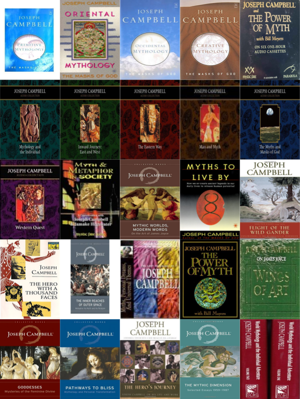 The Masks of God Series & more by Joseph Campbell ~ 27 MP3 AUDIOBOOK COLLECTION