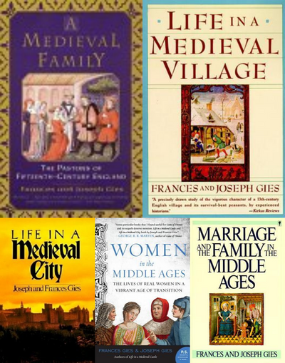 Joseph Gies ~ 5 MP3 AUDIOBOOK COLLECTION