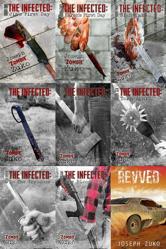 The Infected Series & more by Joseph Zuko ~ 9 MP3 AUDIOBOOK COLLECTION