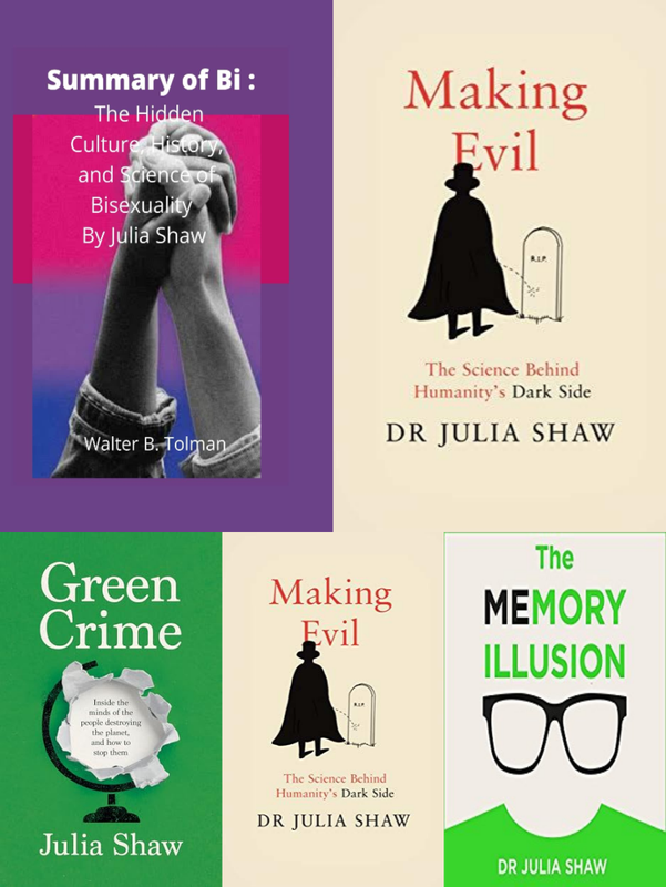Julia Shaw ~ 5 MP3 AUDIOBOOK COLLECTION
