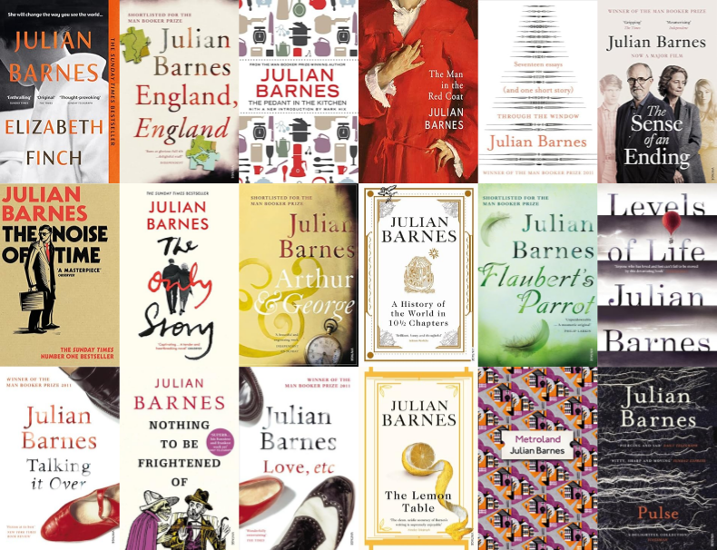 Julian Barnes ~ 18 MP3 AUDIOBOOK COLLECTION