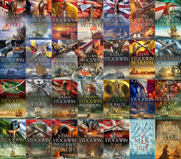 Kydd Sea Adventures Series & more by Julian Stockwin ~ 28 MP3 AUDIOBOOK COLLECTION
