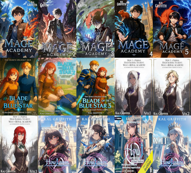 Imperial Summoner Series & more by Kal Griffith ~ 15 MP3 AUDIOBOOK COLLECTION