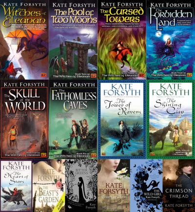 The Witches of Eileanan Series & more by Kate Forsyth ~ 14 MP3 AUDIOBOOK COLLECTION