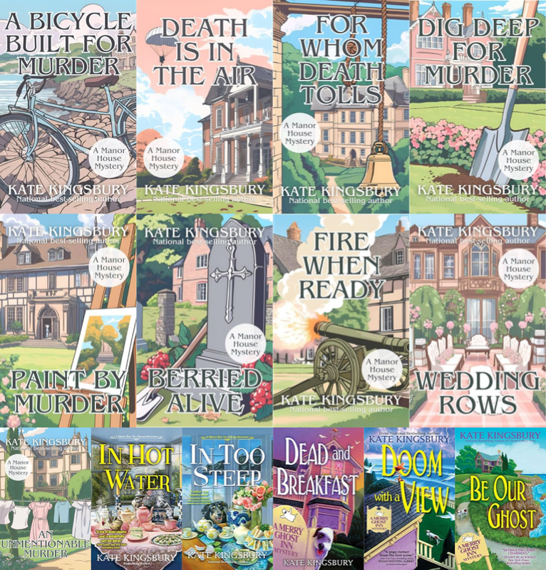 Manor House Mystery & More Kate Kingsbury ~ 14 MP3 AUDIOBOOK COLLECTION