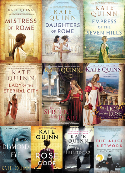 The Empress of Rome Series & more by Kate Quinn ~ 15 MP3 AUDIOBOOK COLLECTION
