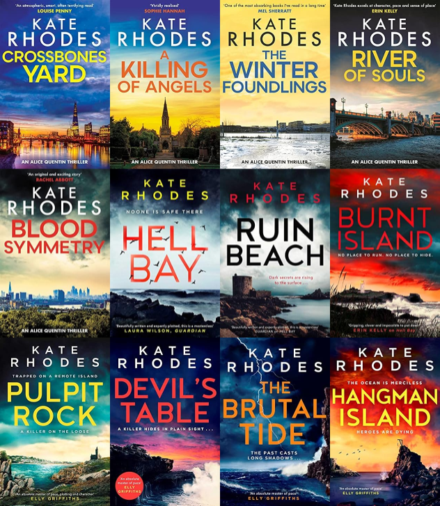 Alice Quentin Series & more by Kate Rhodes ~ 12 MP3 AUDIOBOOK COLLECTION