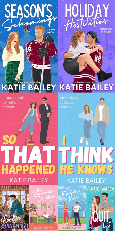 Cyclones Christmas Series & more by Katie Bailey ~ 8 MP3 AUDIOBOOK COLLECTION