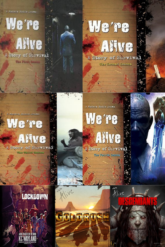 We're Alive Series & more by Kc Wayland ~ 13 MP3 AUDIOBOOK COLLECTION