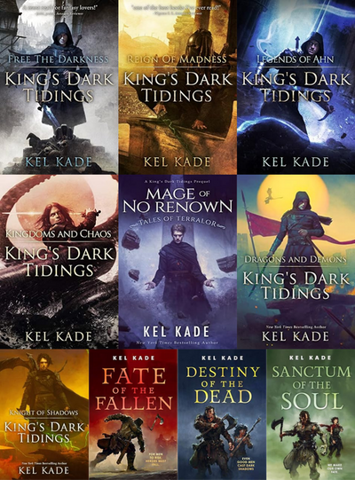 King's Dark Tidings Series & more by Kel Kade ~ 10 MP3 AUDIOBOOK COLLECTION