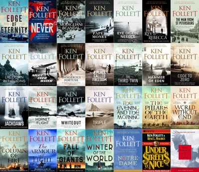 Kingsbridge Series & more by Ken Follett ~ 28 MP3 AUDIOBOOK COLLECTION