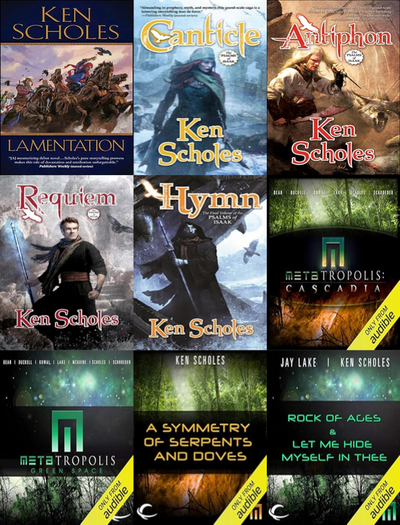 Psalms of Isaak Series & more by Ken Scholes ~ 11 MP3 AUDIOBOOK COLLECTION