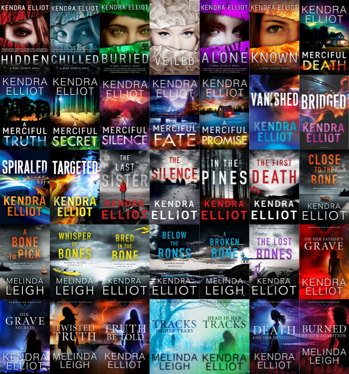 Bone Secrets Series & more by Kendra Elliot ~ 36 MP3 AUDIOBOOK COLLECTION