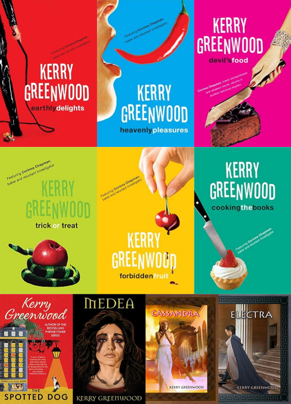 Corinna Chapman Series & more by Kerry Greenwood ~ 10 MP3 AUDIOBOOK COLLECTION