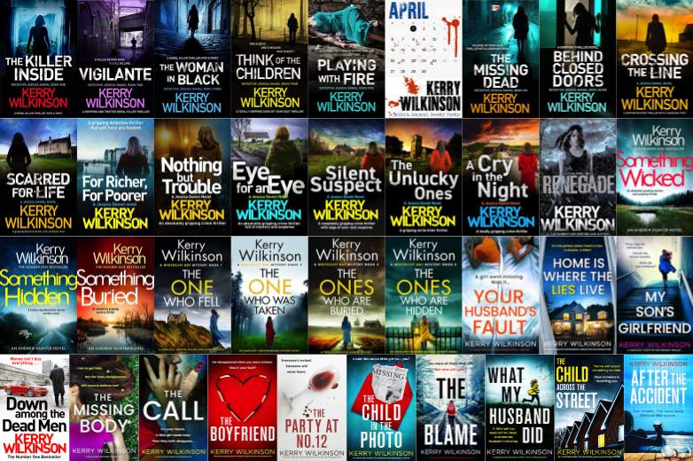 Jessica Daniel Series & more by Kerry Wilkinson ~ 43 MP3 AUDIOBOOK COLLECTION