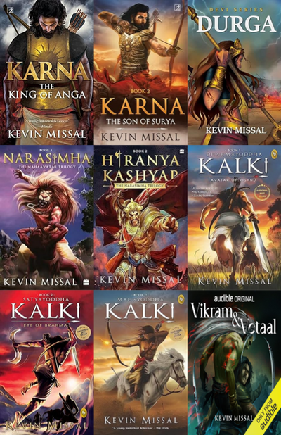 Kalki Trilogy Series & more by Kevin Missal ~ 9 MP3 AUDIOBOOK COLLECTION