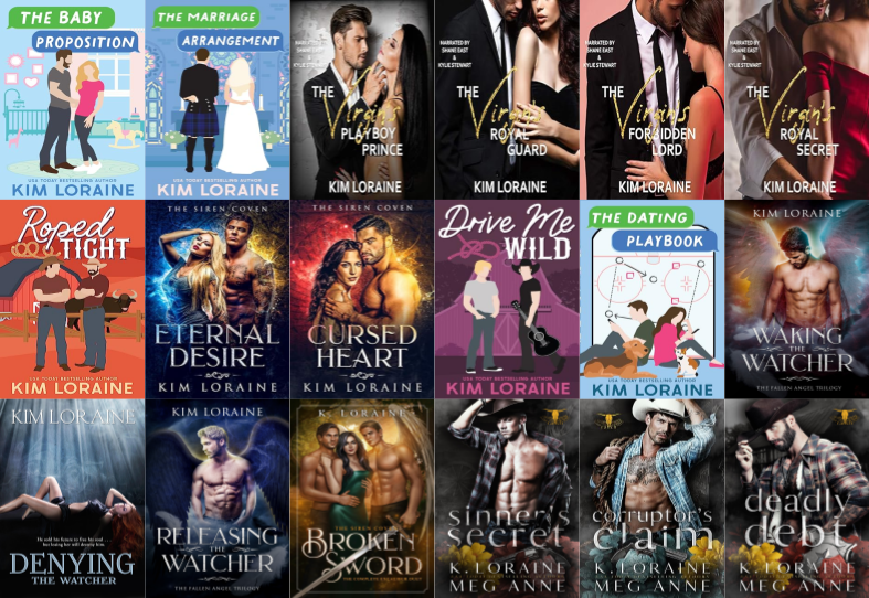 Anything for Love Series & more by Kim Loraine ~ 18 MP3 AUDIOBOOK COLLECTION