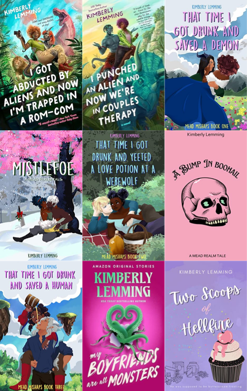 Cosmic Chaos Series & more by Kimberly Lemming ~ 9 MP3 AUDIOBOOK COLLECTION