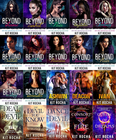 Beyond Series & more by Kit Rocha ~ 20 MP3 AUDIOBOOK COLLECTION