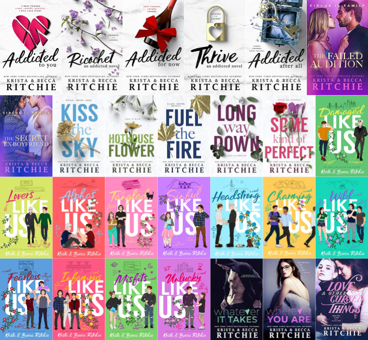 Addicted Series & more by Krista Ritchie ~ 29 MP3 AUDIOBOOK COLLECTION