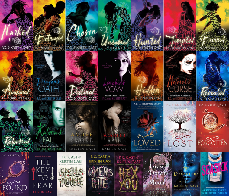 House of Night Series & more by Kristin Cast ~ 29 MP3 AUDIOBOOK COLLECTION