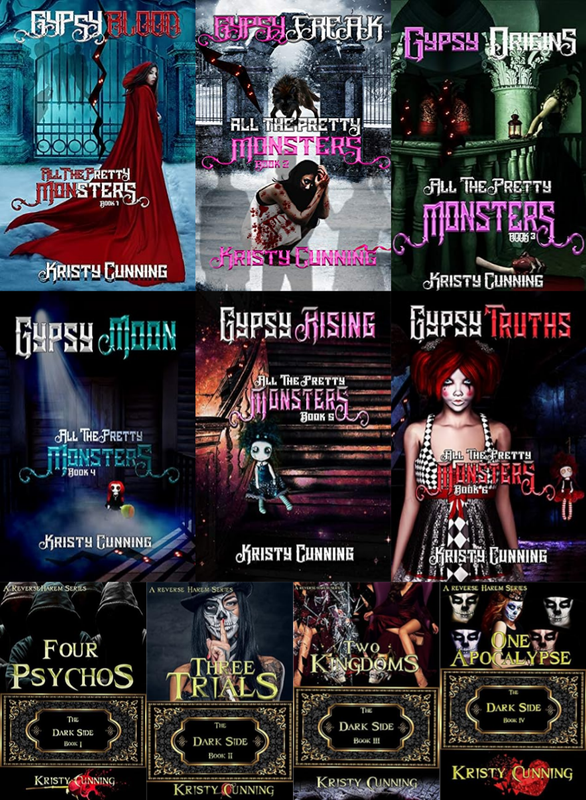 All The Pretty Monsters Series & more by Kristy Cunning ~ 10 MP3 AUDIOBOOK COLLECTION