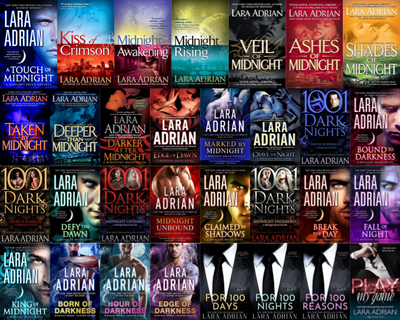 Midnight Breed Series & more by Lara Adrian ~ 32 MP3 AUDIOBOOK COLLECTION