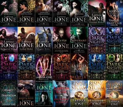 Demonica Series & more by Larissa Ione ~ 30 MP3 AUDIOBOOK COLLECTION